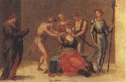 Francesco Granacci The Martyrdom of St.Apollonia oil painting on canvas